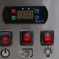 Réfrigérateur Présentoir de Luxe Xiangming pour Pâtisseries, Vitrine Réfrigérée de Boulangerie et Gâteaux