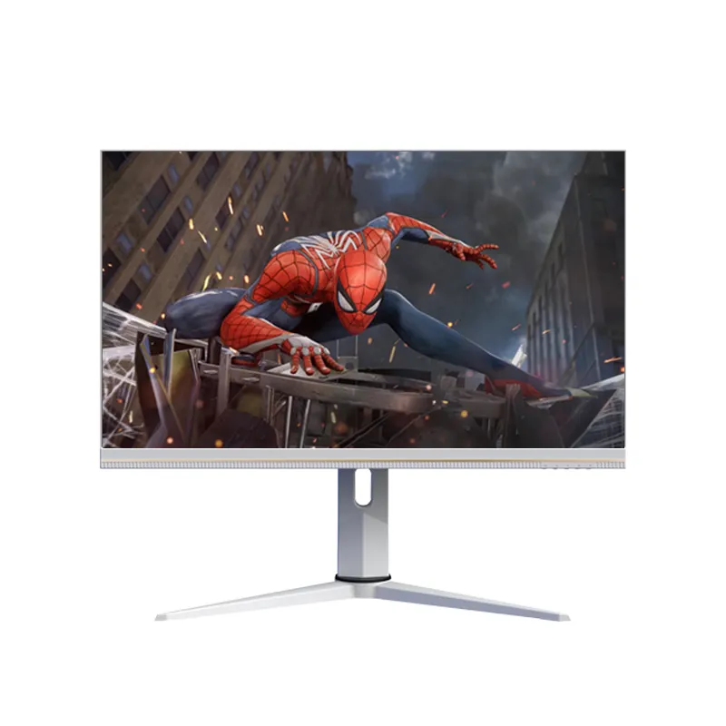 Grosir kualitas tinggi LCD LED 70Hz 5K 27 inci putih komputer Pc Gaming Monitor dengan lampu latar