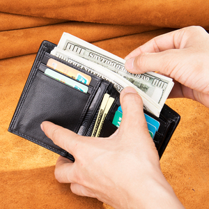 Design 100% <span class=keywords><strong>portafoglio</strong></span> in vera pelle di <span class=keywords><strong>coccodrillo</strong></span> portafogli Bifold da uomo con elegante portacarte portamonete per uomo - Product Image 5