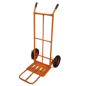 Chariot à main en acier et aluminium de grande capacité OEM, chariot de transport pliable convertible 2 en 1, chariot à plateforme - Product Image 6