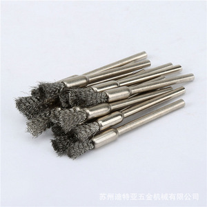Brosses en fil d'acier inoxydable Miracle, mini-brosses en T pour le polissage des métaux, l'élimination de la rouille, outil de nettoyage pour quincaillerie - Product Image 3