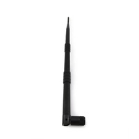 Antenne WIFI pliable omnidirectionnelle à double bande en caoutchouc 2.4GHz 5.8GHz 9dB pour routeur