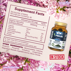 Comprimés de spiruline riches en protéines, testés par un tiers, superaliment vert pour un mode de vie sain, adultes, prêts à être expédiés - Product Image 5