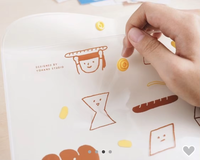 Bolsa de Archivo de Plástico con Botón a Presión, Impermeable, de PVC, para Documentos Legales