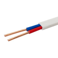 Kabel Kabel Rumah Tembaga Padat BVVB Terbaik 2x1.5 2x2.5 2x4.0 2x6.0 Penutup Putih Merah Biru Pilihan Konstruksi