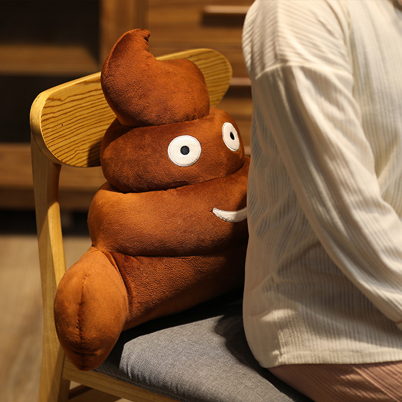 面白い面白い人形のおもちゃぬいぐるみうんち型シッティングクッション