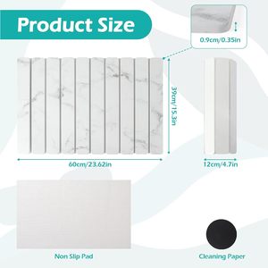 Tapis de séchage super absorbant en pierre de 24*16 pouces, séchage rapide, pliable, pour salle de bain, cuisine, comptoir, en pierre de diatomée - Product Image 2
