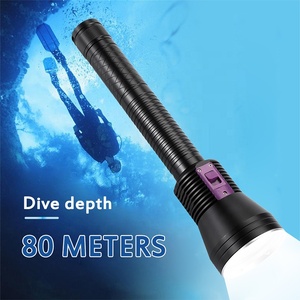 Asafee 3 Chiếc Đèn Pin Lặn Chống Nước Siêu Sáng Led Xhp70.2 Đèn Pin Lặn Dưới Nước LED Sạc Được 8000LM - Product Image 6