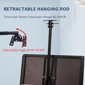 Ultra Slim TV xuất hiện ánh sáng hộp hiển thị dấu hiệu tường treo thức ăn nhanh Bảng menu <span class=keywords><strong>LED</strong></span> hiển thị hộp đèn với có thể thu vào bùng nổ - Product Image 5