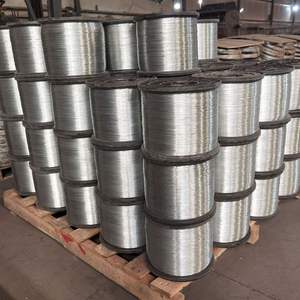 أسلاك فولاذية مجلفنة قياس 16 سلك معدني مغموس بالغمس الساخن 12 مقياس - Product Image 4