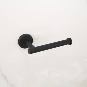 In acciaio inox a parete <span class=keywords><strong>bagno</strong></span> di carta e portasciugamani quadrato <span class=keywords><strong>ventosa</strong></span> con punzonatura adesivo per carta igienica - Product Image 2