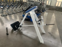 Máquina de entrenamiento con carga de placas para gimnasio comercial, fabricada en China, para uso doméstico, con barra en T y nivel de inclinación ajustable.