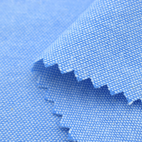Tissu Oxford en Coton 100% TC CVC 110-160 GSM Classique pour Chemises - Prix de Gros