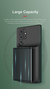 Offres Exceptionnelles : Nouvelle Coque de Chargeur de Batterie Rétractable en TPU Souple – Batterie Externe Portable pour Série Samsung – Housse de Protection Power Bank - Product Image 6