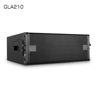 GLA210 Çift 10 İnç Pasif Line Array Hoparlör 1600W Tepe Gücü 8 Ohm Profesyonel PA Hoparlör Sahne Kiralama Turne Etkinlikleri için