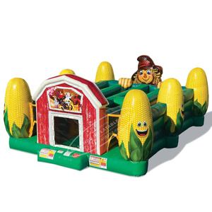 Laberinto <span class=keywords><strong>de</strong></span> maíz inflable, obstáculos y rebote, zoológicos, parches <span class=keywords><strong>de</strong></span> calabaza, huertos <span class=keywords><strong>de</strong></span> manzanas - Product Image 1