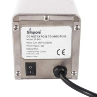 Motor Eléctrico Automático para Asador de Barbacoa de 220V-240V, Asador Giratorio para Exteriores, Varilla para Asar, Carbón, Cerdo, Pollo, Res, Herramientas para Campamento y Picnic