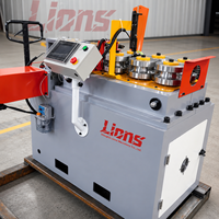 Machine à cintrer les tubes CNC à 9 rouleaux de 5,5 kW avec moteur servo de 3,8 kW pour les structures de serres