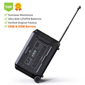 เครื่องกำเนิดไฟฟ้าพกพา 5000W AC แบตเตอรี่ลิเธียมสำรองไฟบ้านแบบพกพา ใช้ได้ทั้งแบบออฟกริดและแบบเชื่อมต่อกริด  พร้อมแผงโซลาร์เซลล์ - Product Image 3