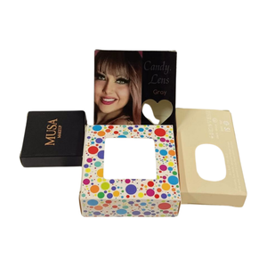 Personalizar estilo propio pestañas bandeja de plástico pestañas postizas lentes de contacto cajas de embalaje - Product Image 4