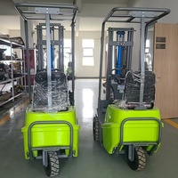 Chariot élévateur électrique tout électrique à roues pleines DC Transpalette à 3 roues motrices
