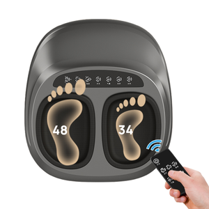 Masseur de pieds à pétrissage profond pour la circulation sanguine et la douleur Airbag/rouleau/massage chauffant masseur de pieds Shiatsu - Product Image 6