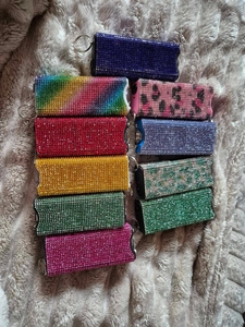 Porte-clés promotionnel LED en plastique avec strass 801 Diamond <span class=keywords><strong>Defense</strong></span>, lampe torche <span class=keywords><strong>de</strong></span> défense personnelle pour femmes, vente en gros - Product Image 2