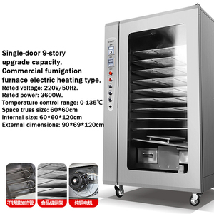 Ahumadero eléctrico de acero inoxidable, atún ahumado, negocios, pescado ahumado, ahumadores, hornos, casa de humo, <span class=keywords><strong>horno</strong></span>, máquina ahumada - Product Image 6