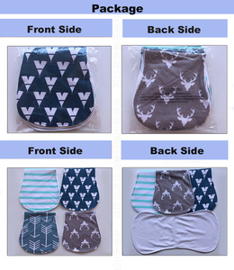 Weiche Einfarbige Baby-Spucktücher aus Frottierstoff für Babys aus 100% Bio-Baumwolle - Product Image 6