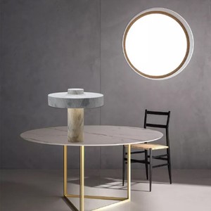 Nordic Stone Table <b>Lamp</b> E27 <b>LED</b> 110V Switch Control Minimalist Bedroom Decor <b>Light</b> - Product Image 4