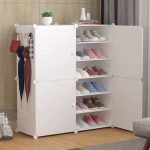 Porte d'entrée <span class=keywords><strong>couloir</strong></span> placard autoportant organisateur de chaussures bricolage étagères à chaussures - Product Image 5