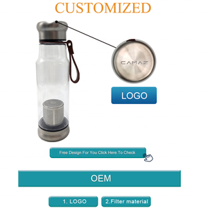 Soudron 500ML Mineral Alkalischer Wasserstoff Wasser flasche <span class=keywords><strong>pH</strong></span>-Wert 7-9.5 Alkalisches Wasser Ionisator Flasche - Product Image 6