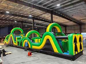 Parcours d'obstacles gonflable géant 5K pour jeux d'équipe en extérieur à <span class=keywords><strong>prix</strong></span> abordable – Amusement et fitness gonflables - Product Image 3