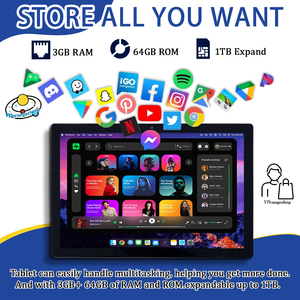 YPORANGECHENG Nouvelle tablette PC à écran capacitif de 10,1 pouces, processeur MTK Octa Core, Android 12.0, Wi-Fi, 3 Go/64 Go de stockage, 1280x800, utilisation professionnelle - Product Image 4