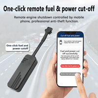 Rastreador GPS 2G de alta resistencia con memoria de área ciega, relé de corte de combustible, alarma de desconexión de energía y configuración de SMS