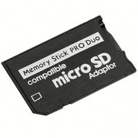 Adaptador de Tarjeta de Memoria PSP Pro TF a SD para Tarjetas Micro, Convertidor de Tarjetas de Memoria, Accesorios para Juegos, Plástico