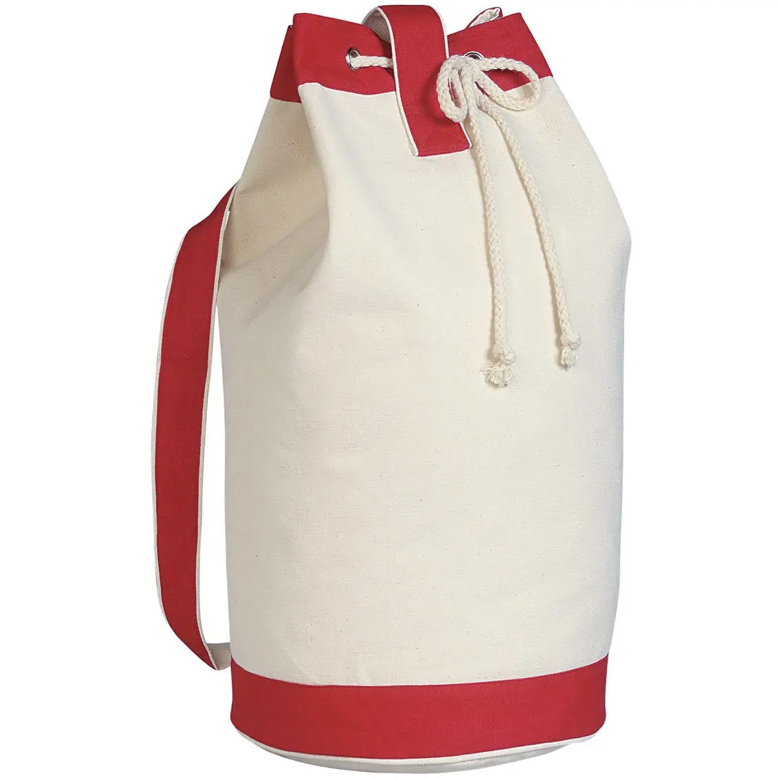 Canvas Bag Draw string Bucket Backpack Multifunktion ale Seemann-Reise rucksack mit großer Kapazität