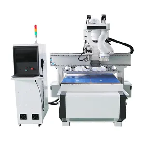 4x8 ft cnc router machine with saw blade for wood metal