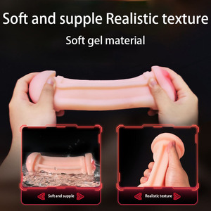 Çift Başlı Erkek Elektrikli Cep Mastürbatörü, Vajina ve Ağız Şeklinde Titreşimli Silikon Sayımlı Isıtmalı Mastürbasyon Kupası (Erkekler için) - Product Image 4