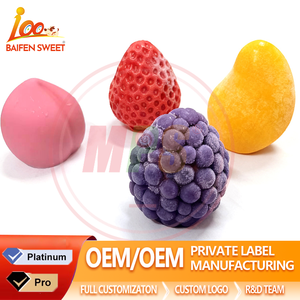 Fabbrica di Gelati OEM Fruit Pops Gelato a Forma di Frutta <span class=keywords><strong>Dessert</strong></span> Congelato alla Frutta Mista - Product Image 2