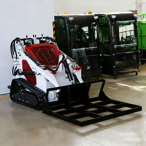 Free Shipping Cheap Front Loader Mini Skid Steer Loader EPA EURO5 Gasoline Engine PLC Gearbox Pump Bearing Crawler Motor Gear - Product Image 1