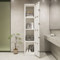 Casiers métalliques haut de gamme – Armoire de rangement avec casiers de gym/école et porte-bagages