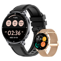 Reloj Inteligente Resistente con Función de Llamadas y Monitor de Salud, Pantalla IPS de 1.32'', Batería de 240mAh, Resistente al Agua IP68