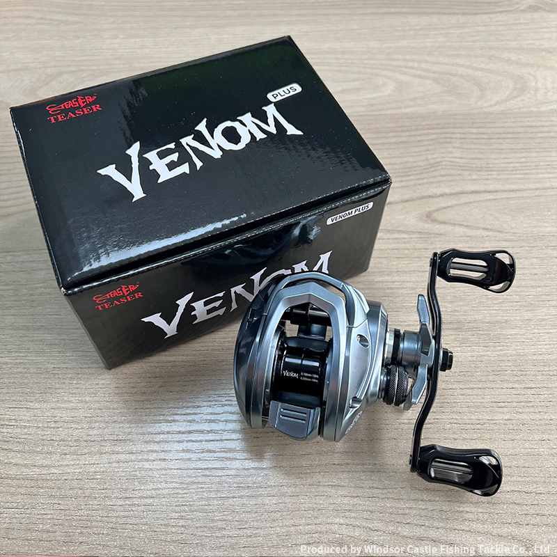 2023 VENOM PLUS ベイトキャストリール 2023 VENOM PLUS 8.1:1 - Ultimate Baitcasting Reel for Saltwater