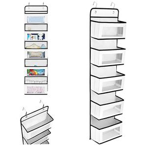 Organisateur mural de porte de haute qualité d'usine OEM avec 5 poches transparentes - Product Image 3