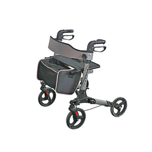 XY Aluminum Alloy Four-Wheeled <b>Walker</b> Lightweight Foldable Multifunctional Rehabilitation Aid For <b>Elderly</b> Shopping - Product Image 2