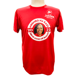 2020 Campaña electoral Diseños de vestido Kanga para tela de algodón con estampado africano para el voto de Zambia - Product Image 3