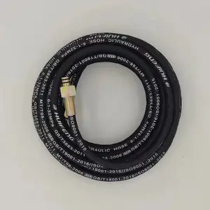 Cleaning machine ultra high pressure rubber flexible hose sewer jet water pipe High pressure rubber hose for car washing machine