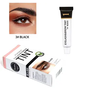 3 Color No Ammonia Natural Long-Lasting Eyebrow Enhancers Gel Dye Cream Waterproof Smudge Proof Semi Permanent Eyebrow Dye Tint