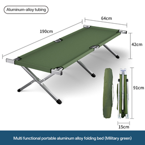 Cama plegable de Metal de diseño moderno, cama plegable económica para dormitorio, Hotel, escuela, apartamento, cama plegable de nuevo diseño - Product Image 5